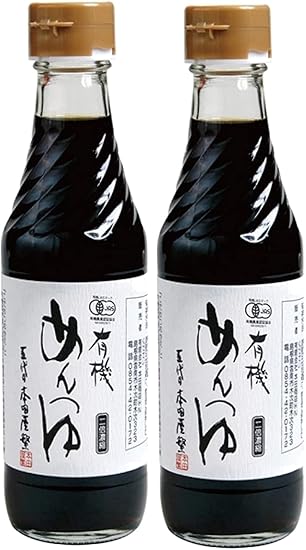 有機めんつゆ(本田商店) 250ml×2個 JAN:4977309023183