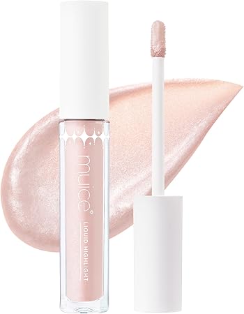 【公式】muice (ミュアイス) シャインリキッドハイライター 02 ローズシャンパン 4.5g /ハイライト ツヤ リキッド