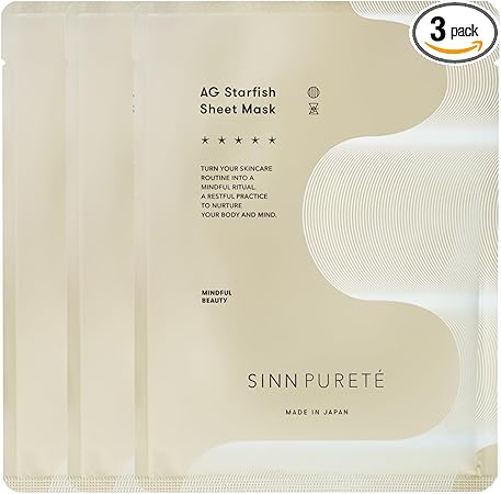 SINN PURETE シンピュルテ AGスターフィッシュ シートマスク 3枚セット
