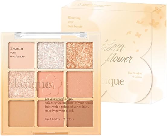 Dasique 「公式」デイジーク #26 Golden Flower ゴールデンフラワー 9色アイシャドウパレット/アイシャドウ/涙袋メーカー/アイシャドウパレット