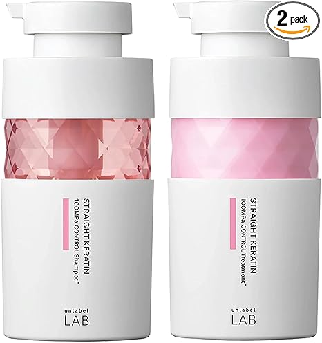 アンレーベル ラボ KRコントロール シャンプー トリートメント セット ヘアケア ケラチン ストレート ツヤ サラ髪 うねり くせ 集中 補修 各400mL