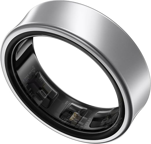 Samsung Galaxy Ring -Size 10|チタニウムシルバー|スマートリング|Samsung純正 国内正規品|Galaxy AI対応|2025年発売|バッテリー持続最長7日|健康管理|チタンフレーム|防水・防塵 10ATM+IP68|SM-Q500NZSAXJP