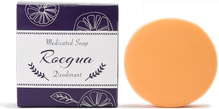 ロエグア ワキガ 体臭 石鹸 デオドラント ソープ 汗臭 加齢臭 足臭 消臭 80g 医薬部外品 日本製