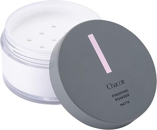 Chacott チャコット フィニッシングパウダー フェイスパウダー フィニッシングパウダーマット マットな透明感 肌質タイプ:油性肌 化粧崩れ&テカリ防止 機能性パウダー レディース&メンズ ジェンダーレスコスメ カラー:763 クリア 30g