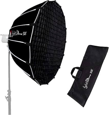 【Aputure正規品】Aputure Light Dome SE 85cm ソフトボックス ,折りたたみ 深い放物線 傘 グリッドAmaran 300C 150C Amaran 200X Godox SL60W および他のBowen-Sマウントライト用