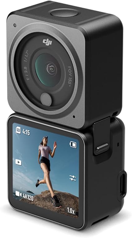 DJI Action 2 Dual Screenコンボ(32GB) アクションカメラ 【国内正規品】 4K デュアル OLEDタッチスクリーン 超広角155°FOV ジンバル 磁気で装着 手ブレ補正技術 防水カメラ Vlogやアクションスポーツ撮影 耐衝撃性 防塵性 8倍スローモーション バイク用カメラ アウトドア用カメラ