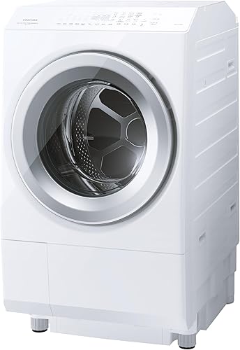 TOSHIBA(東芝) ドラム式洗濯乾燥機 幅60㎝ 洗濯12kg 乾燥7kg 左開き TW-127XH3L(W) グランホワイト 大風量乾燥 Ag+抗菌水 洗剤自動投入 温水洗浄