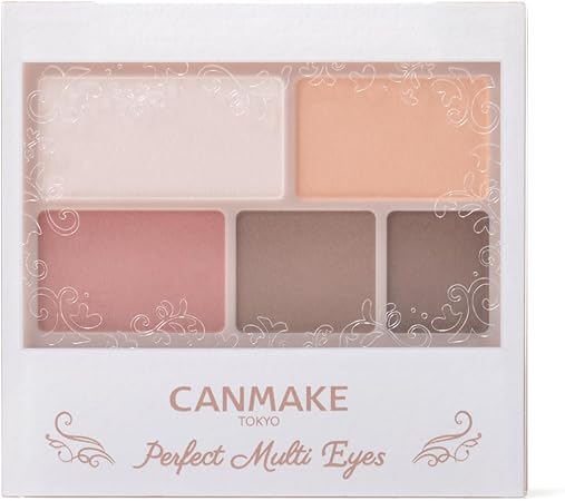 キャンメイク パーフェクトマルチアイズ 09 ロゼパンナコッタ アイシャドウパレット アイシャドウ アイブロウ アイライナー