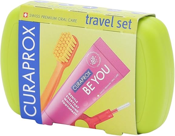 CURAPROX BE YOU クラプロックスビーユー トラベルセット (ピンクグレープフルーツ+ベルガモット風味)