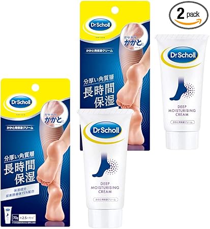 ドクター・ショール かかと用保湿クリーム ボディクリーム 70g×2個