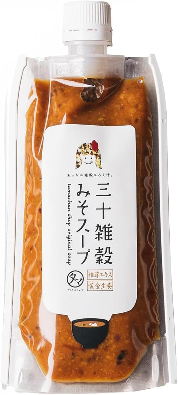 タマチャンショップ 三十雑穀スープ 170g (みそスープ)