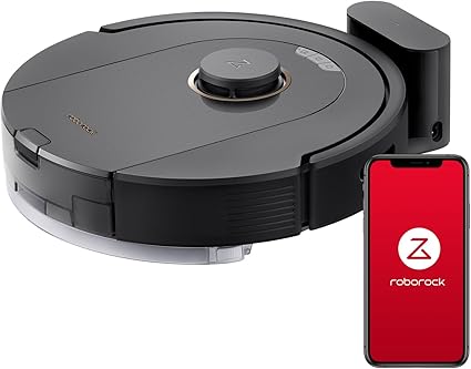 ロボット掃除機 roborock(ロボロック) Q5 Pro 水拭き両用 お掃除ロボット 高精度レーザーセンサー 3Dマッピング 静音設計 5500Pa強力吸引 デュアルメインブラシ 2段階水量調節 取り外し可能モップ エリア指定可 自動充電 カーペット対応 Alexa対応 アプリ対応