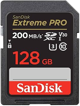 【 サンディスク 正規品 】 SDカード 128GB SDXC Class10 UHS-I V30 読取最大200MB/s SanDisk Extreme PRO SDSDXXD-128G-GHJIN 新パッケージ