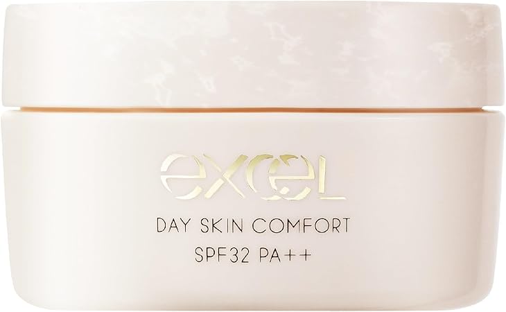 excel(エクセル) デイスキンコンフォート 下地 美容液 クリーム オールインワン UV トーンアップ セラミド ツヤ肌 顔 日焼け止め