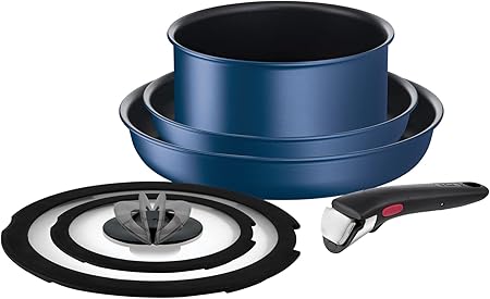 【オンライン限定】 ティファール 取っ手のとれる 鍋 フライパンセット 6点セット IH ガス火対応 PFOAなどの有害物質不使用 「インジニオ・ネオ IHブルーマーキーズ・アンリミテッド」 こびりつきにくさ長持ち ブルー L77991