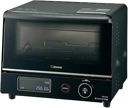 象印マホービン オーブントースター 2枚焼き ブラック EQ-JA22-BA