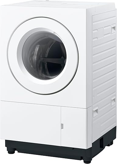 パナソニック ドラム式洗濯乾燥機 幅60cm 洗濯10kg/乾燥5kg 左開き NA-SD10HAL-W マットホワイト 液体洗剤自動投入 温水スゴ落ち泡洗浄 低温風パワフル乾燥 コンパクト