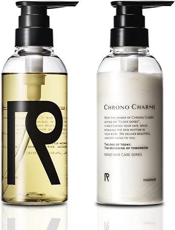 クロノシャルム シャンプー&トリートメント 各300ml 東京・広尾の完全会員制サロン発 時計遺伝子 ヘアケア (商品のみ)
