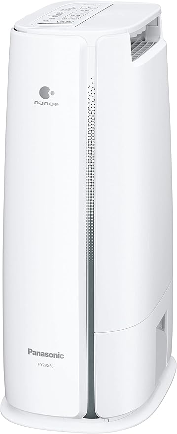 パナソニック 衣類乾燥除湿機 ストーングレー F-YZVX60-H ナノイー搭載 ~14畳 軽量ベーシックタイプ