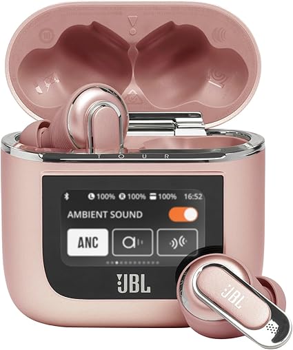 JBL TOUR PRO 2 完全ワイヤレスイヤホン ハイブリッド ノイズキャンセリング/IPX5/Bluetooth対応/ワイヤレス充電対応/スマートタッチディスプレイ搭載/聴色 ゆるしいろ/JBLTOURPRO2YURJN