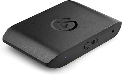 【Amazon.co.jp限定】Elgato 4K X – PS5|Pro、Xbox Series X|S、Nintendo Switch 2、OBS などで4K144 までの映像を超低遅延でキャプチャ、HDMI 2.1、VRR、HDR10、USB 3.2 Gen 2 対応、ストリーミングと録画用、PC|Mac|iPad との互換性あり