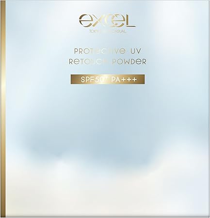excel(エクセル) プロテクティブ UVリタッチパウダー パフ付き クリアベージュ 限定 顔 日焼け止め