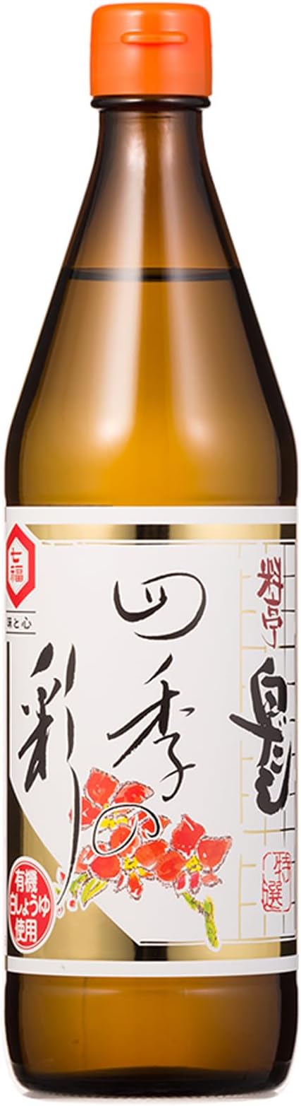 七福醸造 特選料亭白だし四季の彩600ml