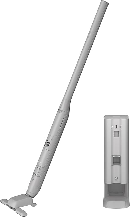 パナソニック 掃除機 コードレス セパレート型 スティック クリーンドック 動くノズル ライトグレー MC-NS70F-H