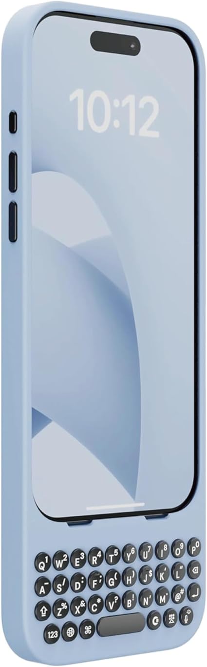 Clicks(クリックス) iPhone 16 Pro Max キーボード付き ケース スマホケース MagSafe対応 ワイヤレス充電 (サーフ)