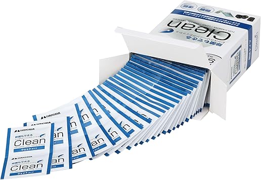 ハクバ HAKUBA レンズクリーニングティッシュ 個装 100枚入り 速乾 ウェットタイプ KMC-78