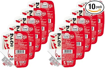 サトウのごはん 新潟県産コシヒカリ 200g 10食パック 【製造2か月以内】