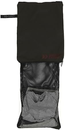 PANACY 洗えるジムバッグ Sonomama|濡れた衣類を安心収納・バッグごと丸洗い可能|ジム・サウナ・部活・現場作業・出張に ランドリーネット (Black, Medium)