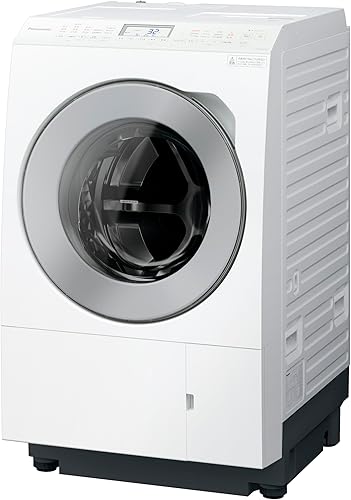 パナソニック ドラム式洗濯乾燥機 幅63.9cm 洗濯12kg/乾燥6kg 左開き NA-LX125DL-W マットホワイト トリプル自動投入 スゴ落ち泡洗浄 はやふわ乾燥ヒートポンプ