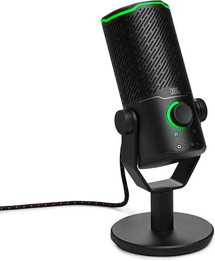 JBL QUANTUM STREAM STUDIO USBスタンドアロン/4つのマイク指向性/3つのコンデンサーマイク搭載USBマイク/テレワーク/ゲーマー/コンテンツクリエーター/ストリーマー/PC,MAC,PS4,PS5,SWITCH使用可能 ブラック JBLSTRMSTUDIOBLK