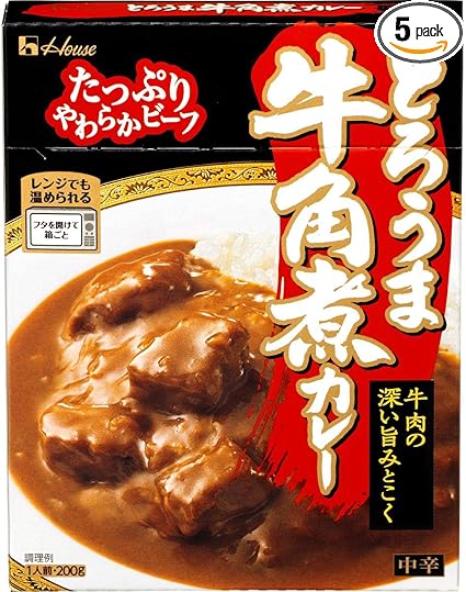 とろうま ハウス 牛角煮カレー 200g ×5個 【レンジ調理対応】【レトルト食品】【非常食】