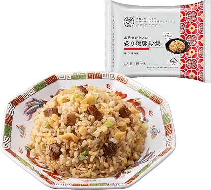 完全メシ DELI 日清食品 冷凍 黒胡椒がきいた炙り焼豚炒飯 5食セット レトルト 冷凍弁当 チャーハン 中華 焼豚 レンチン たんぱく質26.5g PFCバランス 食物繊維7.9g