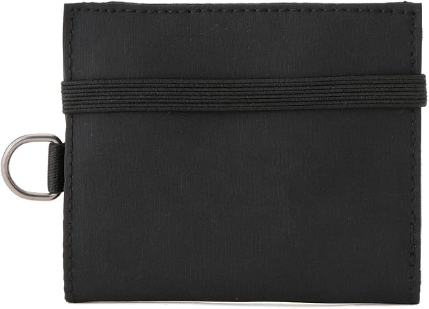 無印良品 ポリエステルトラベル用ウォレット 黒・約11×9.5cm 02547783