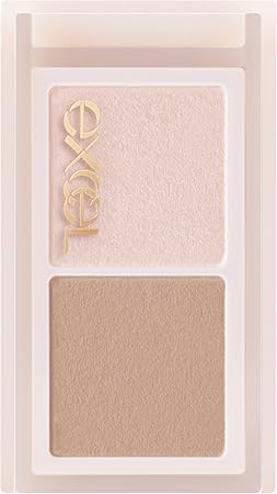 excel(エクセル)アイニュアンサー EN02 ファジーコットン アイシャドウ ミュートメイク ニュアンス 色味補正 カラーコントロール ハイライト トーンアップ