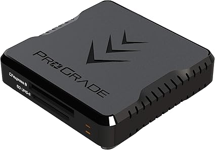 ProGrade Digital 【CFexpress Type B/SD】 USB3.2Gen2 ダブルスロットカードリーダー (PG05.5) プログレードデジタル 正規輸入品【Amazon.co.jp限定】