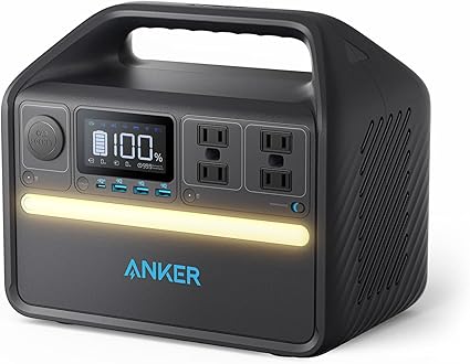 Anker 535 Portable Power Station (PowerHouse 512Wh) ポータブル電源 定格500W AC4ポート リン酸鉄 防災安全協会推奨