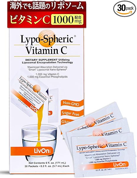リポスフェリックビタミンC ゲル (日本語版) 5.7グラム (x 30)