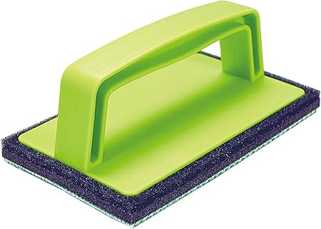 アズマ工業 TKブラッシングスポンジ・玄関タイル用 本体 グリーン 玄関掃除 ベランダ掃除 外壁掃除 ハンドブラシ アズマブラシ