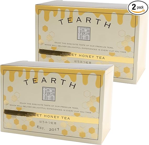 TEARTH (ティーアース) はちみつ紅茶 ティーバッグ 個包装 25袋入り 2個セット
