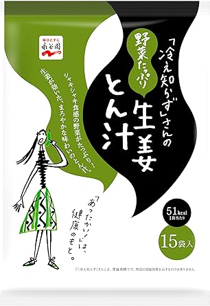 永谷園 「冷え知らず」さんの野菜たっぷり 生姜 とん汁 15食入