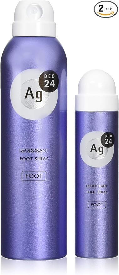 エージーデオ24 フットスプレー 無香料 制汗剤 142g + 40g (医薬部外品)
