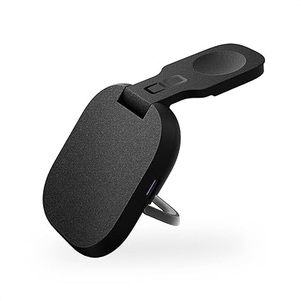 CIO NovaWave 3Way ワイヤレス充電器 3in1マグネット 最大7.5W iPhone 16 / 15 / 14 / 13 / 12 / AppleWatch AirPods 充電器 スマホスタンド (ブラック)