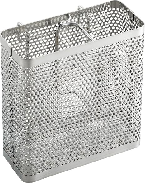 ヨシカワ 水切りラック 水切りかご 日本製 カトラリーポケット 足なし 箸 仕切りあり 幅9.4×奥行5.6×高さ10cm 1621057 食器 水切り カゴ 台所 シンク トレー キッチン バスケット