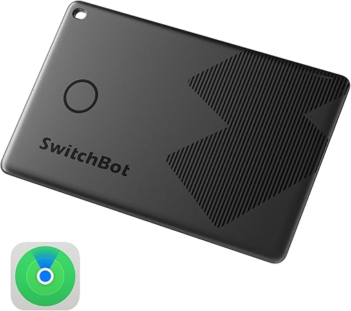 【4役を1枚に】SwitchBot スマートトラッカー カード Appleの「探す」に対応 紛失防止タグ スイッチボット 超薄型 IP67防水 小型 軽量 スマートタグ 忘れ物防止 タグ ロックシリーズのカードキーに対応 誕生日 プレゼント