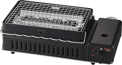 イワタニ Iwatani 岩谷 炉ばた焼器 炙りや 炙りや2 カセットコンロ 炉端焼き 焼鳥 串焼き 網焼き 海鮮焼き アウトドア バーベキュー 日本製 CB-ABR-2