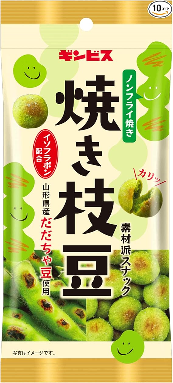 ギンビス 焼き枝豆 38g×10袋
